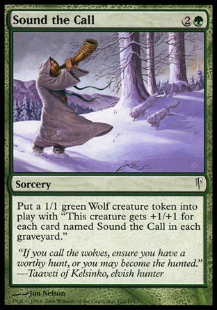 Sound the Call (Coldsnap) Near Mint Foil