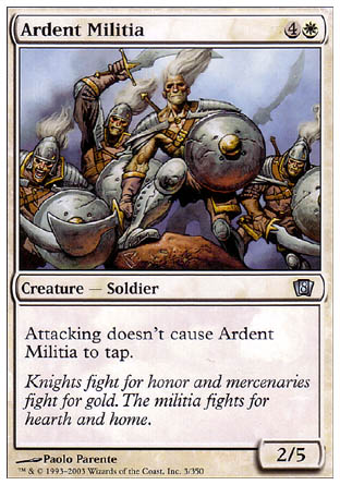 Ardent Militia (8th Edition) Good