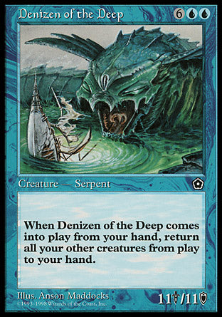 Denizen of the Deep (Portal Second Age) Near Mint