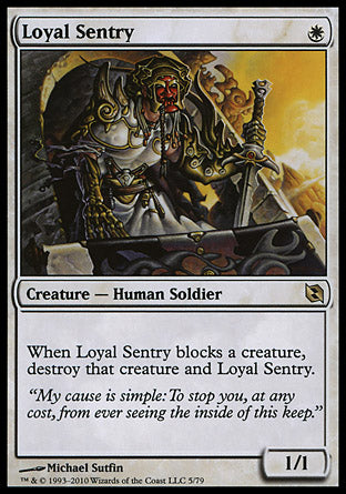Loyal Sentry (Duel Decks: Elspeth vs Tezzeret) Near Mint
