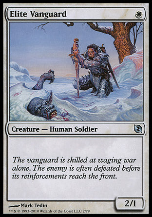 Elite Vanguard (Duel Decks: Elspeth vs Tezzeret) Light Play