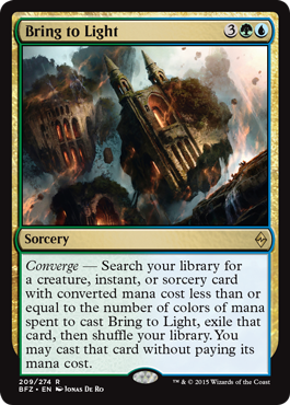 Bring to Light (Battle for Zendikar) Near Mint Foil