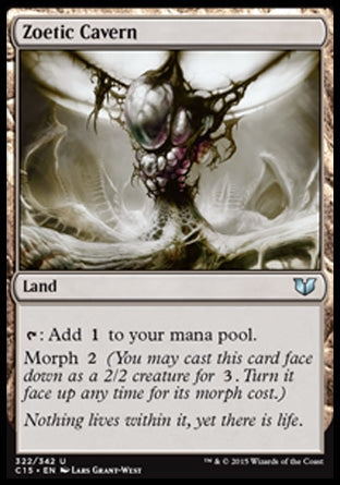 Zoetic Cavern (Commander 2015) Near Mint