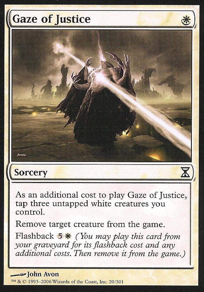 Gaze of Justice (Time Spiral) Near Mint Russian