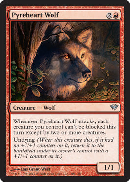 Pyreheart Wolf (Dark Ascension) Near Mint French