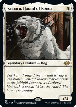 Isamaru, Hound of Konda (Jumpstart 2022) Near Mint