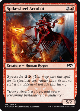 Spikewheel Acrobat (Ravnica Allegiance) Near Mint