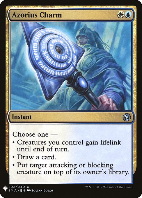 Azorius Charm (Mystery Booster) Near Mint