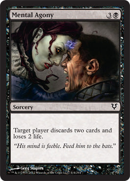 Mental Agony (Avacyn Restored) Near Mint Foil