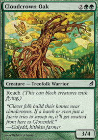 Cloudcrown Oak (Lorwyn) Near Mint