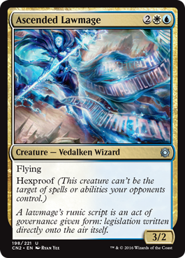 Ascended Lawmage (Conspiracy: Take the Crown) Near Mint