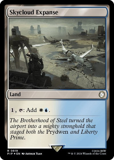 Skycloud Expanse (Surge Foil) (Universes Beyond: Fallout) Near Mint