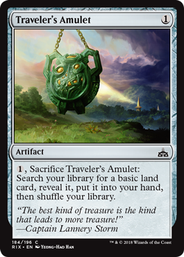 Traveler's Amulet (Rivals of Ixalan) Near Mint
