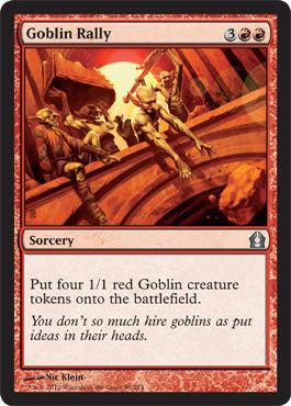 Goblin Rally (Return to Ravnica) Near Mint