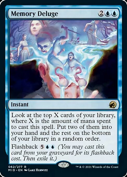 Memory Deluge (Innistrad: Midnight Hunt) Near Mint