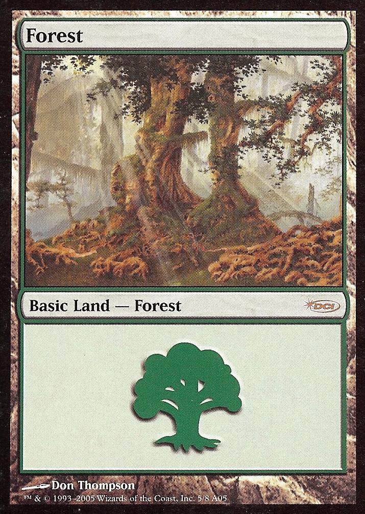 Forest (2005 Arena League Promo) (Promotional Cards) Near Mint Foil