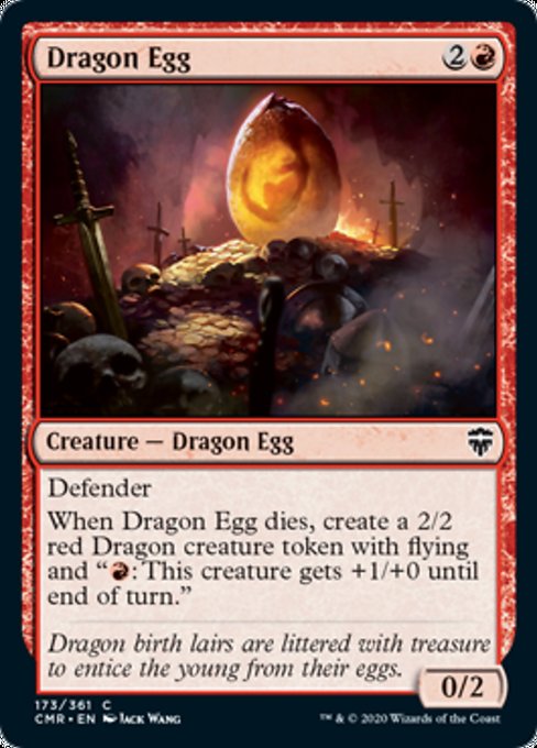 Dragon Egg (Commander Legends) Near Mint Foil