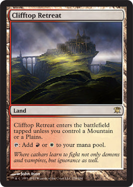 Clifftop Retreat (Innistrad) Near Mint Foil
