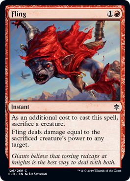 Fling (Throne of Eldraine) Near Mint