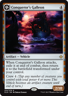 Conqueror's Galleon (Conquerors Foothold) (Ixalan) Near Mint