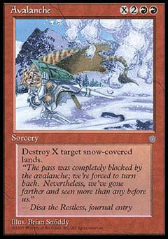 Avalanche (Ice Age) Near Mint