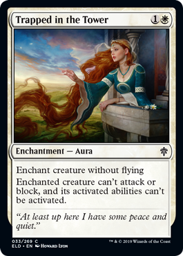 Trapped in the Tower (Throne of Eldraine) Near Mint
