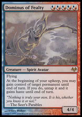 Dominus of Fealty (Eventide) Near Mint Foil