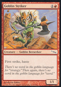 Goblin Striker (Mirrodin) Light Play