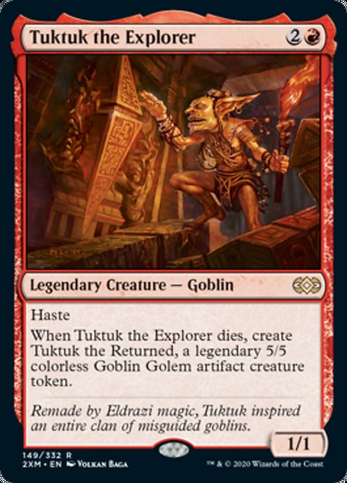 Tuktuk the Explorer (Double Masters) Near Mint