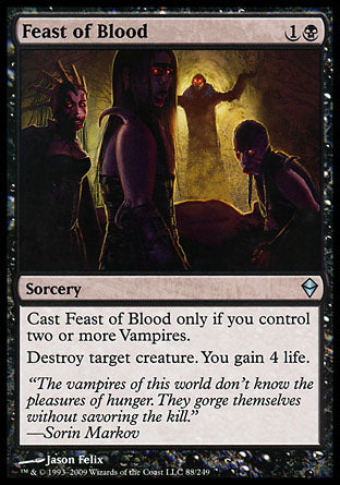 Feast of Blood (Zendikar) Near Mint