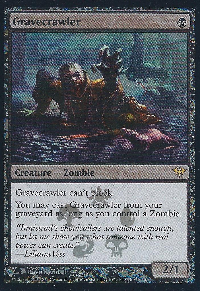 Gravecrawler (Full Box Promo) (Promotional Cards) Near Mint Foil