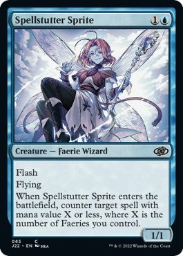 Spellstutter Sprite (Jumpstart 2022) Near Mint