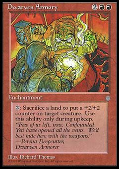 Dwarven Armory (Ice Age) Near Mint