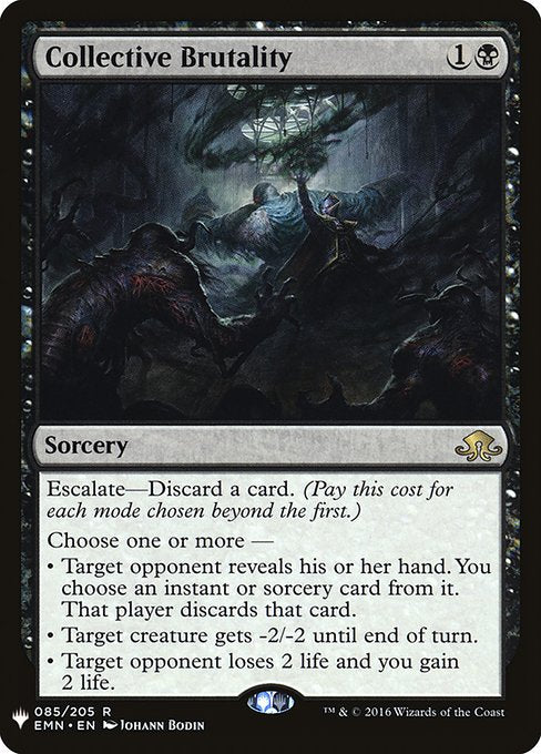 Collective Brutality (Mystery Booster) Near Mint
