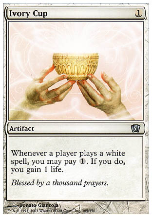 Ivory Cup (8th Edition) Near Mint Foil