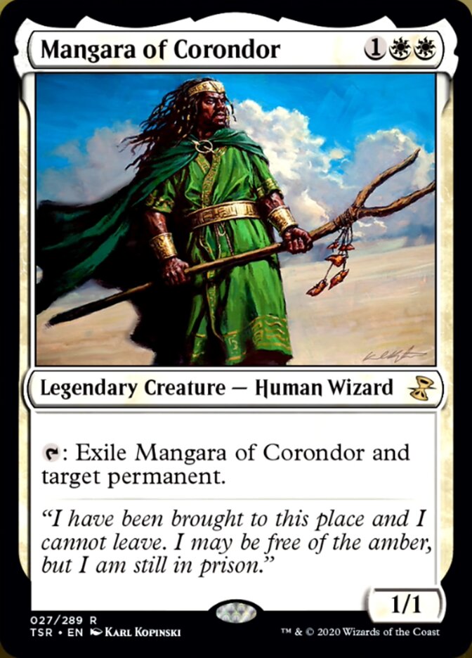 Mangara of Corondor (Time Spiral Remastered) Near Mint