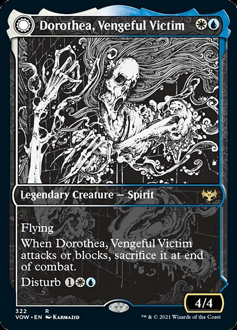 Dorothea, Vengeful Victim / Dorothea's Retribution (Showcase) (Innistrad: Crimson Vow) Near Mint