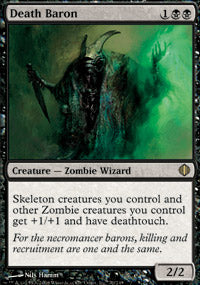 Death Baron (Shards of Alara) Light Play