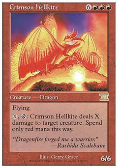 Crimson Hellkite (Classic 6th Edition) Near Mint