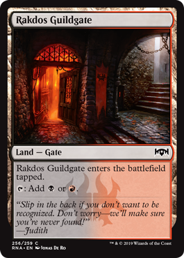 Rakdos Guildgate 2 (Ravnica Allegiance) Near Mint Foil
