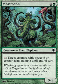 Mosstodon (Shards of Alara) Light Play Foil