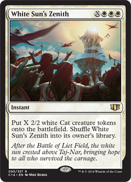 White Sun's Zenith (Commander 2014 Edition) Near Mint