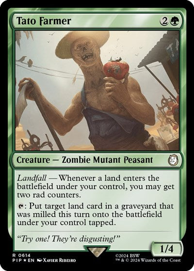 Tato Farmer (Surge Foil) (Universes Beyond: Fallout) Near Mint