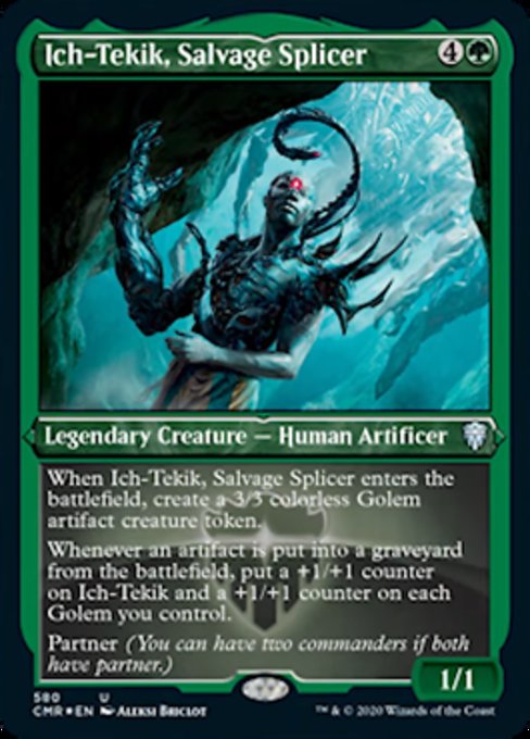 Ich-Tekik, Salvage Splicer (Foil Etched) (Commander Legends) Near Mint