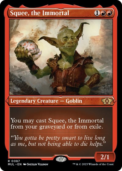 Squee, the Immortal (Foil Etched) (March of the Machine: Multiverse Legends) Near Mint