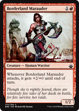 Borderland Marauder (Battlebond) Near Mint