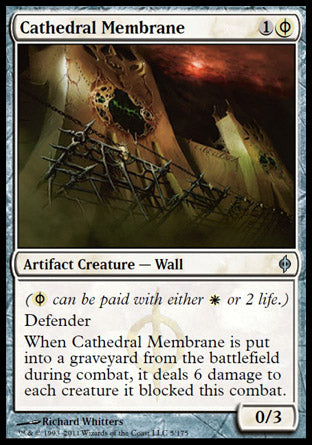 Cathedral Membrane (New Phyrexia) Near Mint