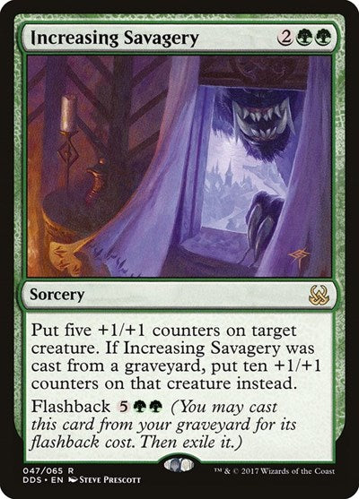 Increasing Savagery (Duel Decks: Mind vs Might) Near Mint