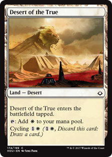Desert of the True (Hour of Devastation) Near Mint Foil