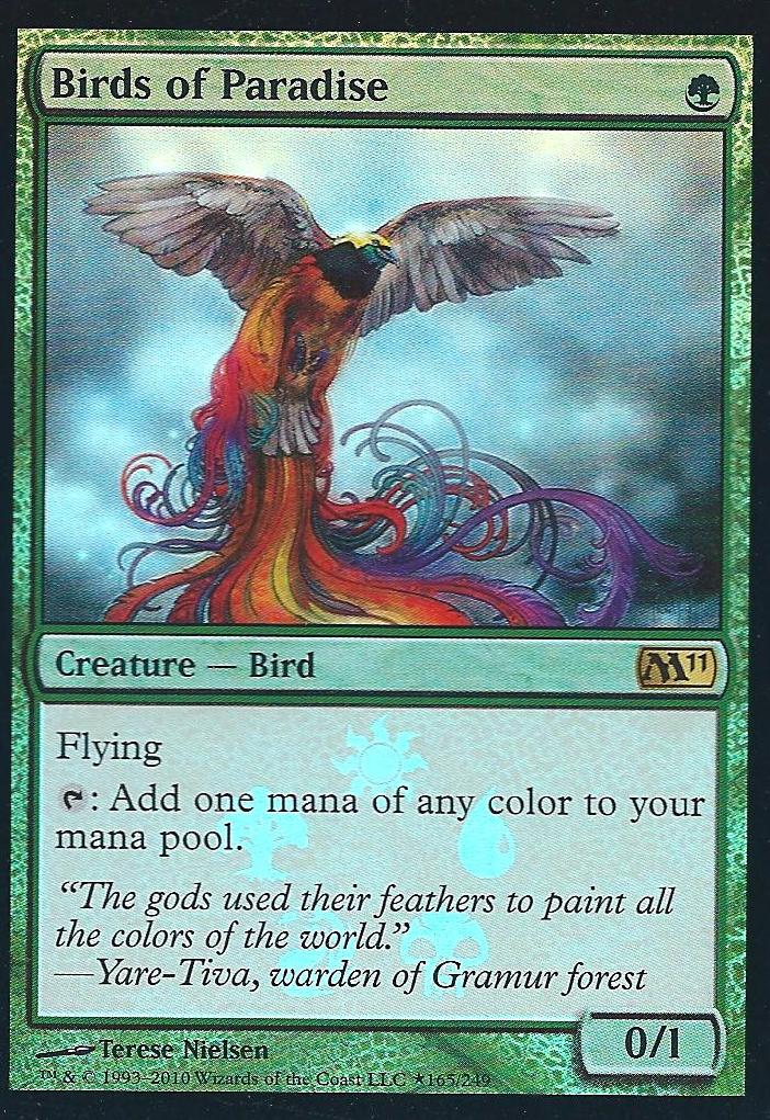 Birds of Paradise Full Box Promo (Promotional Cards) Near Mint Foil